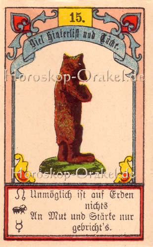 Der Bär im Fische Tageshoroskop heute