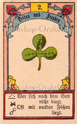 Der Klee im Fische Tageshoroskop heute