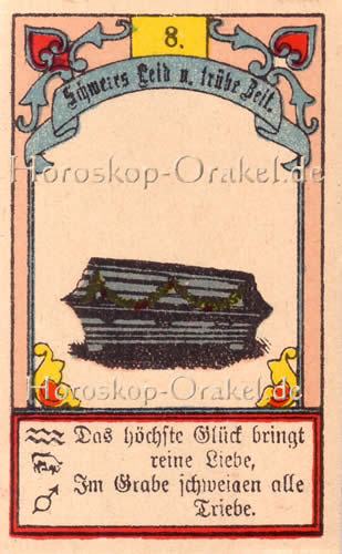 Der Sarg, Singlehoroskop Fische
