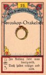 Der Ring, Horoskop mit Lenormand