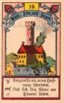 Der Turm, Horoskop mit Lenormand