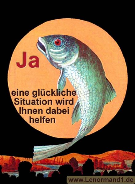 Die Fische antwortet ja